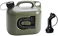 ヒューナースドルフ Hunersdorff profi 5L olive 燃料タンク ［ 正規輸入品 純正ノズル付きセット ］ポリタンク フューエルカン プロフィ 5L ウォータータンク 燃料 灯油 タンク キャニスター キャンプ