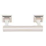 Alno a7462-pn Manhattanモダンティッシュホルダー、ポリッシュニッケル、8 – 1 / 4 "