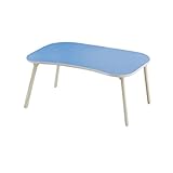 Carfeny 折りたたみテーブル ちゃぶ台 ミニテーブル 幅60×奥行40x高さ29cm (ブルー)