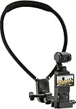 MARR ネックレスマウント DJI OSMO Pocket 4 pocket3 GoPro insta360用 アクションカメラ用 車載マウント 調整可能 カメラに対応 アクションカメラアクセサリー
