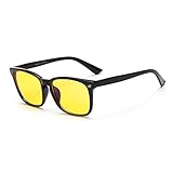 Cyxus Blue Light Filter [Sleep Better] UV Block Safety Glasses Square Eyewear Anti-glare Anti-eyestr