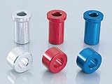 キタコ(KITACO) アルミアクスルカラー NS50F リヤ レッド 093-1036110