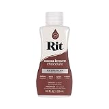 Craft County Rit 染料液 - 多色展開 - 240ml（8オンス） ココアブラウン
