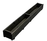 ダックスプランター140型（セミオーダータイプ） 長さ1500ｍｍ CB（チャコールブラック）色