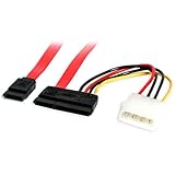 StarTech.com ドライブケーブル/SATAデータ - LP4+SATAデータ電源コンボ/45cm [並行輸入品]