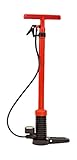 フルプラ ダイヤポンプ空気入れ圧力計付きレッド 910R