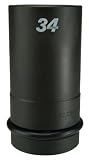 FPC U ボルト用 インパクトロングソケット 25.4mm 1/1WAU-34