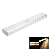 LEDセンサーライト 10LED 自動点灯 両面テープ 電池式 人感センサー 取付簡単 電球色