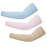 [JPAYAROGOAN] 冷感アームカバー UPF50＋ UVカット 吸水速乾冷感アームカバー uvカット レディース 【3枚組】 アーム