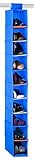 Hanging Shoe Organizer – 10シェルフポケット – Hangingアタッチの棚をAnyクローゼットロッドとKeep Your靴Neatと良好な状態に安全に保管Away。最大10