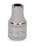 スナップオン(Snap-on)1/4" Drive 6-Point Metric 4 mm Flank Drive Shallow Socket [並行輸入品]