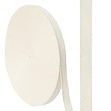 綾テープ 綿 生成り 幅1cm 25m 綿 DIY ハンドメイド パーツ 手芸