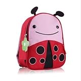 めちゃ×2売れてるッ ハーネス付き アニマル  リュック くまさんハンカチ付! T30-11 (てんとう虫)