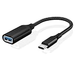 ALLVD OTGケーブル Type-C 変換 アダプタC USB 変換 USB3.0メス 高速転送 メモリマウスのキーボードに接続できますゲームパッド Android スマートフォン タブレット OTG ケーブル タイプC 変換コネクター (ブラック)