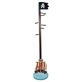 Fantasy Fields - Pirate Island Thematic Kids Coat Rack | Imagination Inspiring Hand Crafted & Hand P