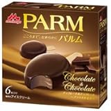 Amazon ｱｲｽｸﾘｰﾑ 森永乳業 Parm ﾊﾟﾙﾑ ｷｬﾗﾒﾙ ﾁｮｺﾚｰﾄ 55mlx6本 X6箱 森永乳業 食品 飲料 お酒 通販