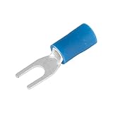 Gardner Bender 10-113 Terminal Spade, 16-14 AWG, Stud Sz 4-6, Blue (100 pk) [並行輸入品]