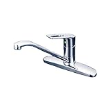 KVK 台付シングルレバー混合水栓（すっきり先端・ｅレバー） KM5006ZTEC 寒冷地用