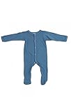 Luca Charles Long Sleeve Jersey Footie Romper, Periwinkle, 18-24 Months by Luca Charles