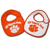 NCAA Clemson Tigers Infant Bib 2ピース
