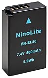 NinoLite EN-EL20 EN-EL20A 互換 バッテリー ニコン Nikon等対応 enel20_t.k.gai