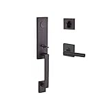 Baldwin FDSEAXTUBLCSR112 Reserve Full Dummy Handleset Seattle x Tube with Contemporary Square Rose i