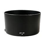 ET-77 レンズフード Canon RF 85mm F2 用 (1.2L 用ではありません) マクロは EOS R6 R6 Mark II R5 RP R の STM レンズです カメラアクセサリー、67mm レンズフード