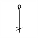 TekSupply CC6250 Auger Style Earth Anchor 0.50 in x 15 in x 4 in