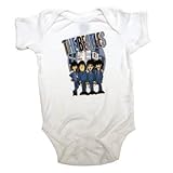 BEATLES - THE CITY BABY ONESIE / ビートルズ　オフィシャル　バンドTシャツ　ベビー服　ロンパース