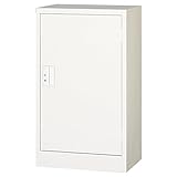 アール・エフ・ヤマカワ:片開スチール書庫4号 引出無 オフホワイト 301-AW-P