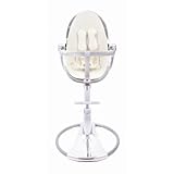 Bloom Fresco Chrome Seat Pad, Coconut White, Large by bloom
