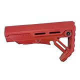 ChaosAirsoft STRIKE INDUSTRIES MOD1 ストック レプリカ M4 電動ガン ガスブロ エアガン用 (レッド)