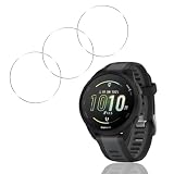 GARMIN Forerunner 165/165 Music用 ガラスフィルム 3枚セット ガーミン 液晶保護フィルム 日本旭硝子製 強化ガラス スマートウォッチ対応