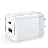 急速充電器 type cアダプター iPhone充電器 38W/3A 2ポート タイプC充電器 Android充電器 PD充電器 ChrisPow qc3.0アダプター アンドロイド充電器 usb cコンセント usb充電器 type c acアダプター usb c電源アダプタ OPPO Reno7A 6 5A,Aquos zero6 R6 sense6,Galaxy,iPhone 14 13 12 11 XS SE3 SE2,iPad Pro/Air(ホワイト）