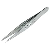 ホーザン(HOZAN) ピンセット 厚肉仕上げ 板厚2.8mm 全長125mm 開き幅8mm 先端幅1.2mm 直型 PP-103