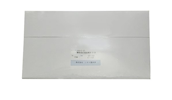 Amazon いすゞ製作所 精密自記温湿度計用記録紙 C 20012 31 15枚入り 1 8327 13 温湿度計 産業 研究開発用品 通販