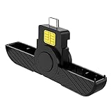 CAC リーダー - タイプ C CAC カード リーダー、プラグ アンド プレイ | SIカード/ICバンクチップカードリーダー/acOS/Phone/Linux対応