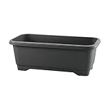 Richell リッチェル ハナール ワイドプランター (75型, ダークグレー(DG))