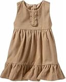 GAP（ギャップ）baby GAP ビロード ワンピース ショーツ付（ブラウン）【月齢：1歳～1歳半】（並行輸入品） (12-18M（1歳～1歳半）)