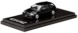 Hobby JAPAN 1/64 ホンダ CIVIC Si (AT) 1984 (ワンダーシビック) ブラック (カスタムカラー) 完成品 HJ641029ABK