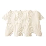 [ベルメゾン] 日本製 コンビ 肌着 ３枚 セット オフホワイト サイズ：春夏用６０