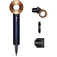 Dyson Supersonic Shine Hair Dryer, Large Airflow, Quick Drying, HD15 ULF DBBC, Dark Blue/Copper, 2 Year Manufacturer's Warranty (Registration Required)