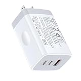 65w 充電器 急速充電器 3ポート充電器（Type-C×2＋USB-A）usb コンセント 急速充電ポート 電源アダプター acアダプター PSE認証 pc/iPad/iPhone16/iPhone/Android/MacBook/Switchなど対応