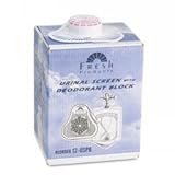 Fresh製品para小便器画面W /消臭剤ブロック、チェリー香り