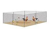 V Protekメッシュフェンスワイヤ亜鉛メッキ家禽ネッティング樋ガードChicken Run Rabbitフェンシングto keep out Racoons gophor SnakesグリーンW 3