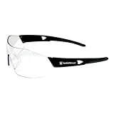Smith & Wesson 23452 44 Magnum Safety Glasses, Clear Anti-Fog Lenses with Black Frame by Jackson Saf
