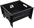 [ アンプラグドキャンプ ] 焚き火台 マット ブラック 粉体塗装 45x45cm スチール 鋼 BEATS 耐熱 ブラック キャンプ用品 たき火台 黒 ファイアーピット UNPLUGGED CP 焚火 つや消し 艶消し 焚火台 大きい ファミリー ソロ 武骨 ミリタリー ブッシュクラフト