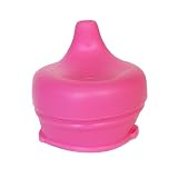 SipSnap こぼれないシリコンコップカバーTOT1個 (ピンク) [並行輸入品]