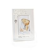 Nat and Jules Baby's Christening Frame, Blue by Nat and Jules [並行輸入品]