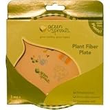 Green Sprouts Plant Fiber Plate Farm Scene by green sprouts [並行輸入品]